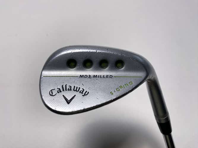 Callaway MD3 Milled Chrome S-Grind Wedge 60* 9 Bounce TT DG Steel Mens RH