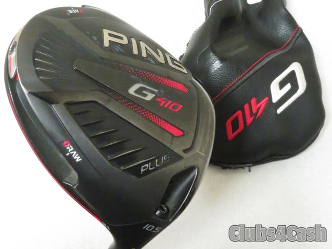 PING G410 Plus Driver 10.5 Graphite Design Tour AD DI-6s Stiff Flex +Cover