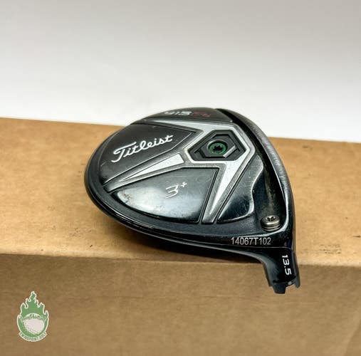 Used RH Tour Issued Titleist 915 Fd Fairway 3+ Wood 13.5* Head Only Golf Club