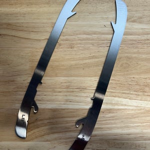 NHL Toronto Maple Leafs Pro Stock New Bauer LS2 263mm Skate Blades / Runners