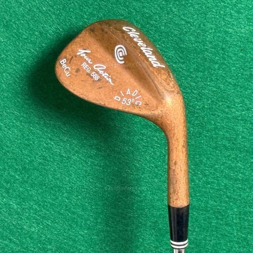 Cleveland Tour Action REG 588 BeCu 53 Gap Wedge True Temper Steel Wedge Flex
