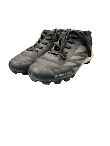 Used Rawlings CLEATS BB/SB Cleats Black Junior 02 11682-S000114871