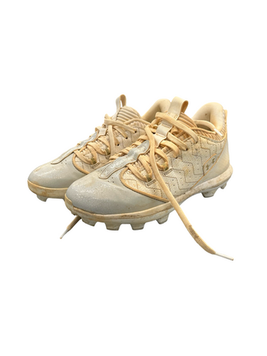 Used Under Armour BASEBALL 4 BB/SB Cleats White Junior 04 11682-S000121481