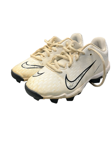 Used Nike DIAMOND 1 BB/SB Cleats White Junior 01 11682-S000121490