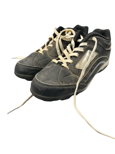 Used A4 BASEBALL BB/SB Cleats Black Junior 02.5 11682-S000091058