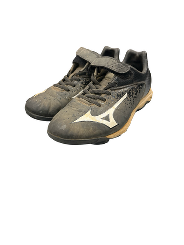 Used Mizuno CLEAT BB/SB Cleats Black Junior 03.5 11682-S000095773