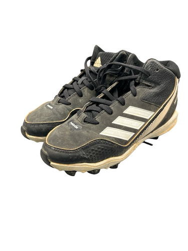 Used Adidas ICON BB/SB Cleats Black Junior 01.5 11682-S000111637