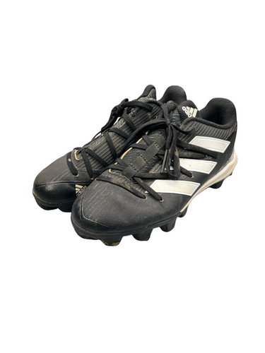 Used Adidas ADIZERO BB/SB Cleats Black Junior 03.5 11682-S000117411