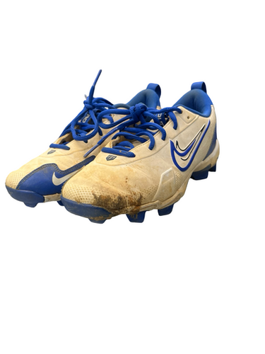 Used Nike TROUT 4 BB/SB Cleats Royal Blue Junior 04 11682-S000120336