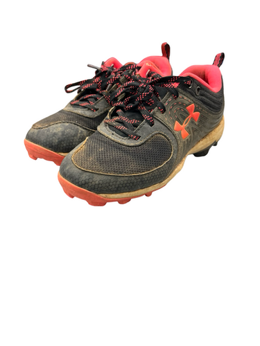 Used Under Armour CLEATS BB/SB Cleats Black Junior 01 11682-S000122526