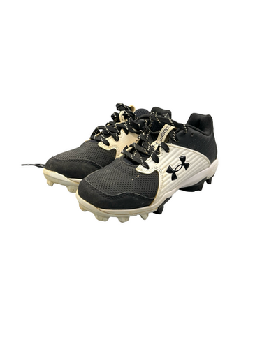 Used Under Armour CLEATS BB/SB Cleats Black Youth 12.0 11682-S000122527