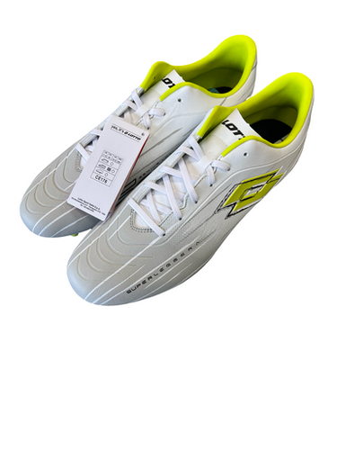 Used Lotto Soccer Cleats White Senior 11.5 11682-S000126428