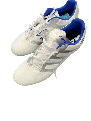 Used Lotto Soccer Cleats White Senior 11.5 11682-S000126429