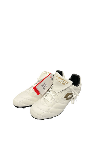 Used Lotto Soccer Cleats White Senior 7 11682-S000126446