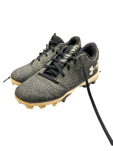 Used Under Armour CLEATS BB/SB Cleats Black Junior 01 11682-S000125177