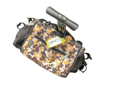 Used Bombah CATCHERS BAG BB/SB Team Wheeled Bag Brown 11846-S000099749