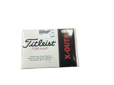 Used Titleist X OUTS 12 Pack - Golf Balls 11846-S000099738