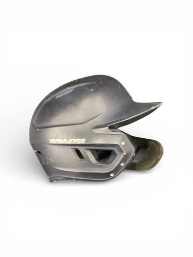 Used Rawlings BATTING HELMET W/ C-FLAP Batting Helmet No Mask Navy Blue One Size 11846-S000099689