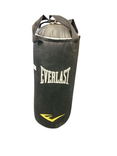 Used Everest EVERLAST BAG 60LBS Boxing Heavy Bag Black 60 lb 11846-S000099674