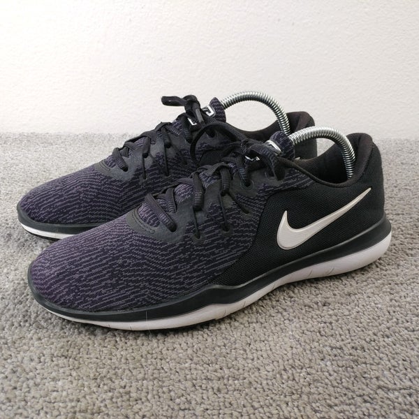 Nike Flex Supreme TR 6 Women's Sz 11.5 Wide Running Shoes Gray Athletic Sneakers