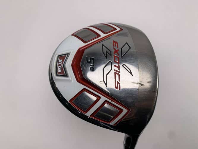 Tour Edge Exotics XCG5 5 Fairway Wood 18* Fujikura Blur 65g Regular Graphite RH