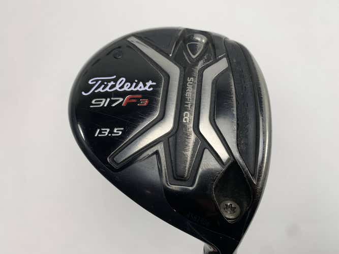 Titleist 917 F3 Strong 3 Fairway Wood 13.5* HZRDUS RDX Smoke 6.0 70g Stiff RH