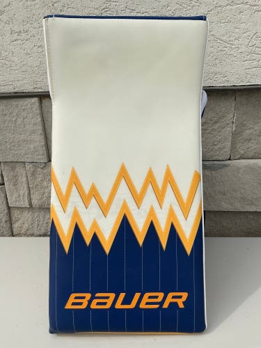 Charlie Lindgren Digiprint Bauer Mach Blocker Blues Pro Stock (New) 3392