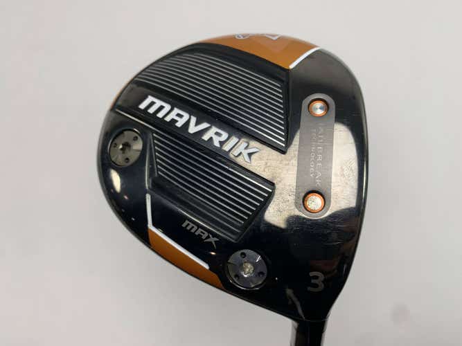 Callaway Mavrik Max 3 Fairway Wood 15* UST Mamiya Helium 4F2 Senior Graphite RH