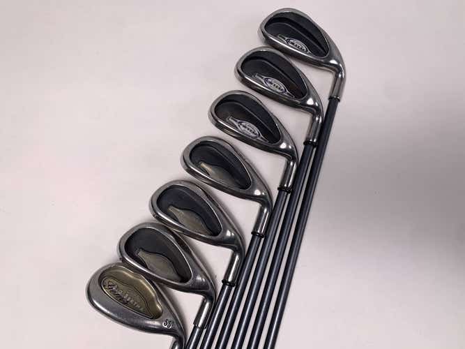 Callaway Big Bertha 2002 Iron Set 5-10+SW RCH 65i 65g Ladies Graphite Womens RH