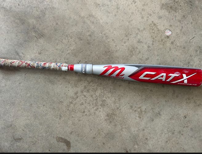 2023 Marucci CAT X Composite USSSA Certified Bat (-10) 20 oz 30" (Used)