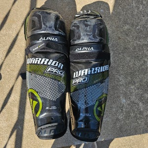 Junior Warrior Alpha Pro 13" Shin Pads (Used)
