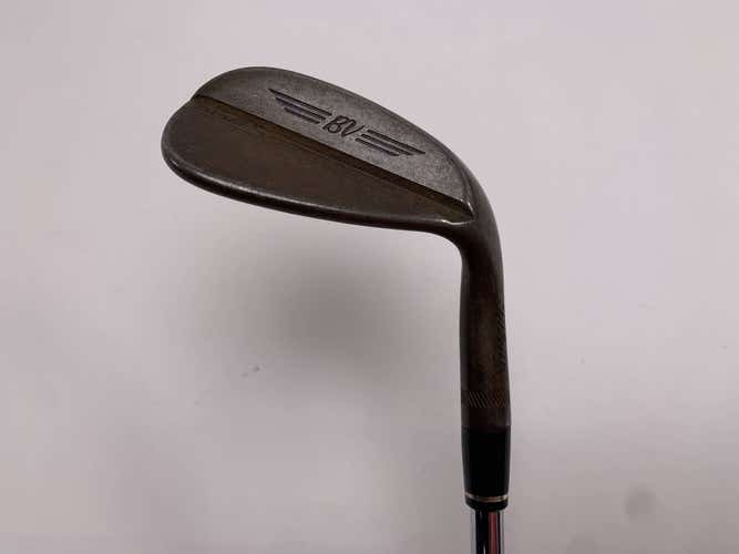 Titleist Vokey SM9 Raw Gap Wedge GW 50* 8 F-Grind AMT Black S300 Stiff Mens RH