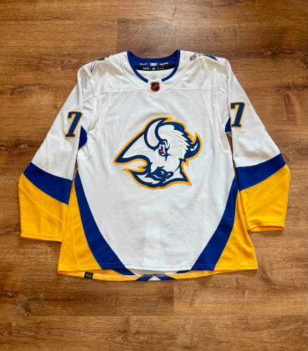 Adidas J.J. Peterka Buffalo Sabres Reverse Retro 2.0 Jersey (52)