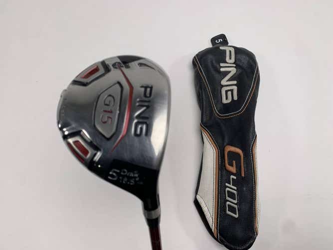 Ping G15 Draw 5 Fairway Wood 18.5* TFC 149 F Regular Graphite Mens RH HC