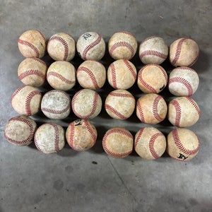5 Dozen Real Leather Baseballs 60 (Used)