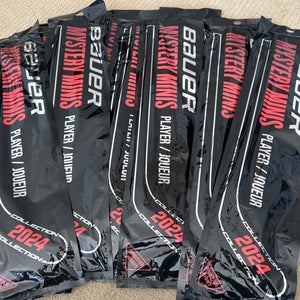 New! 2024 Bauer Mystery Mini’s Right and Left Handed Hockey Sticks.  Set of 9 mystery mini sticks.