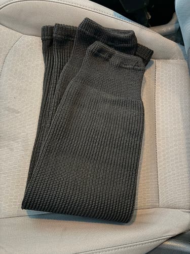 Black Senior Medium SR Socks (Used)