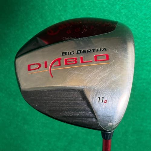 Callaway Big Bertha Diablo Draw 11D Driver Aldila DVS 65G Graphite Seniors