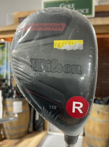 Wilson DYNAPWR 19 #3 Hybrid 40.5" HZRDUS SMOKE RDX 5.5 Regular Flex Graphite RH