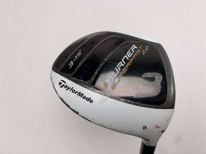 TaylorMade Burner Superfast 2.0 3 Fairway Wood 15* Matrix Ozik XCON4.8 Senior RH
