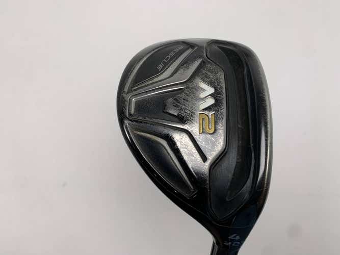 TaylorMade M2 4 Hybrid 22* REAX 65g Regular Graphite Mens RH