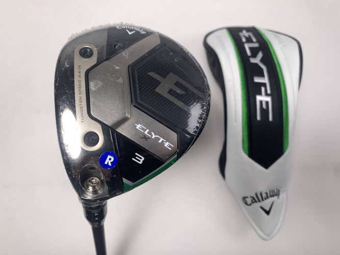 Callaway Elyte X 3 Fairway Wood 15* Vanquish 5R Regular Mens LH HC NEW