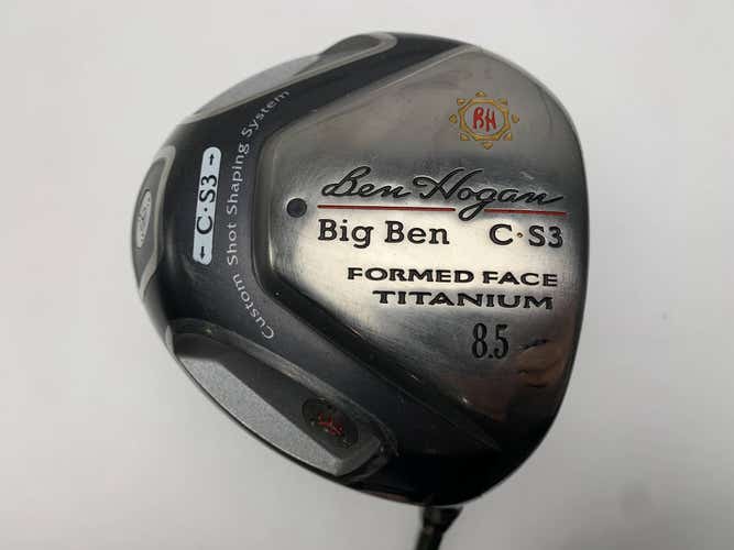 Ben Hogan Big Ben CS3 Driver 8.5* Aldila NV-H 70g Regular Graphite Mens RH
