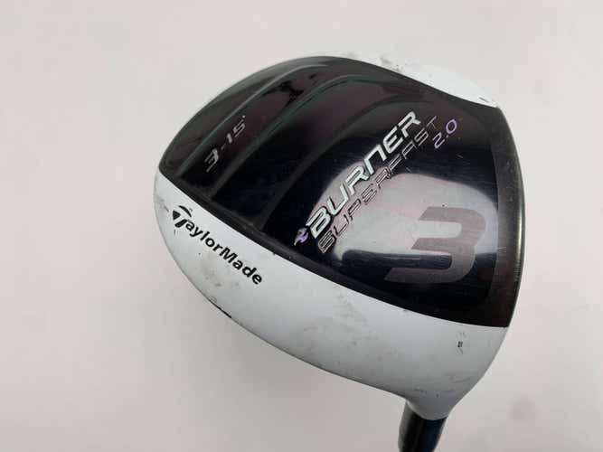 TaylorMade Burner Superfast 2.0 3 Fairway Wood 15* XCON-4.8 Ladies Womens RH