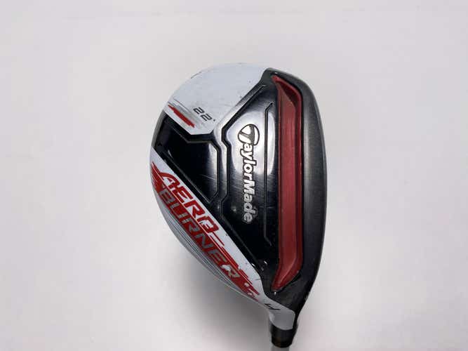 TaylorMade AeroBurner 4 Hybrid 22* Matrix Speed Rul-Z 70g Stiff Graphite Mens RH