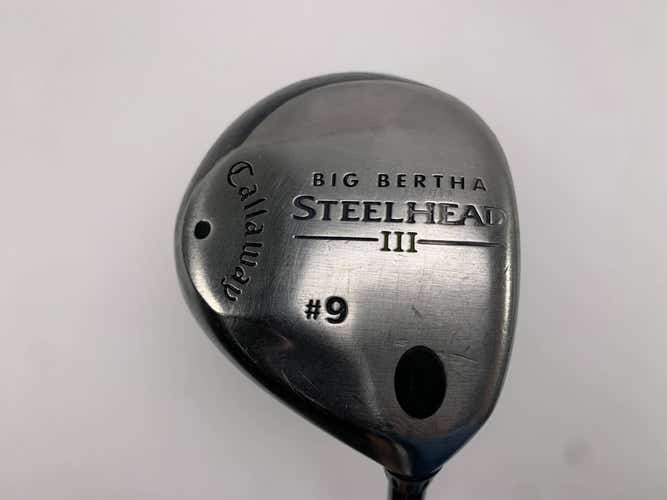 Callaway Steelhead III 9 Fairway Wood 24* Kuro Kage 80g Stiff Graphite Mens RH