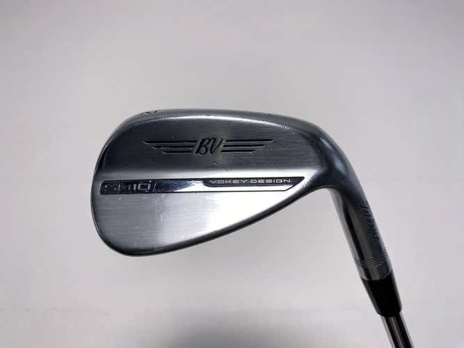 Titleist Vokey SM10 Tour Chrome Wedge 52* 8 Bounce F-Grind Wedge Steel Mens RH