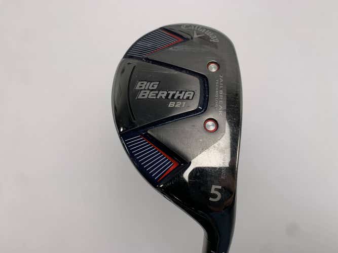 Callaway Big Bertha B21 5 Hybrid 24* RCH 65 Regular Graphite Mens RH