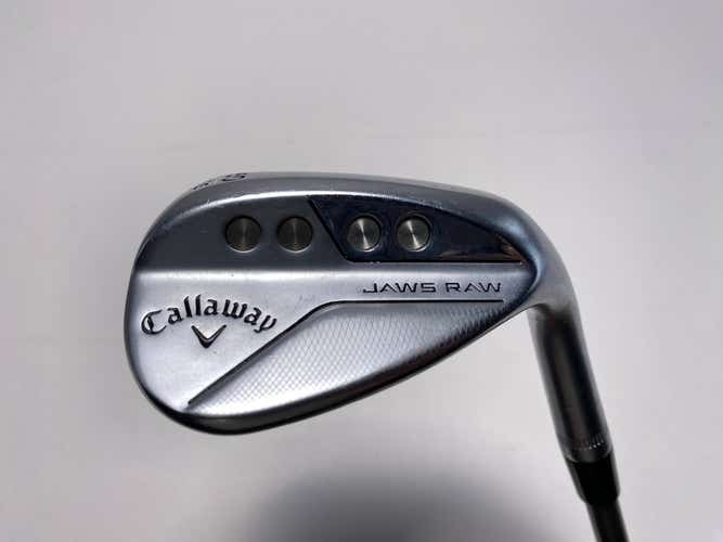 Callaway Jaws Raw Chrome Wedge 60* 10 Bounce S-Grind Catalyst Graphite Mens RH