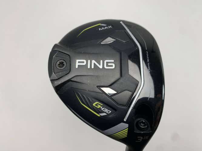 Ping G430 Max 3 Fairway Wood 15* Alta CB Soft Regular 65g Senior Graphite RH